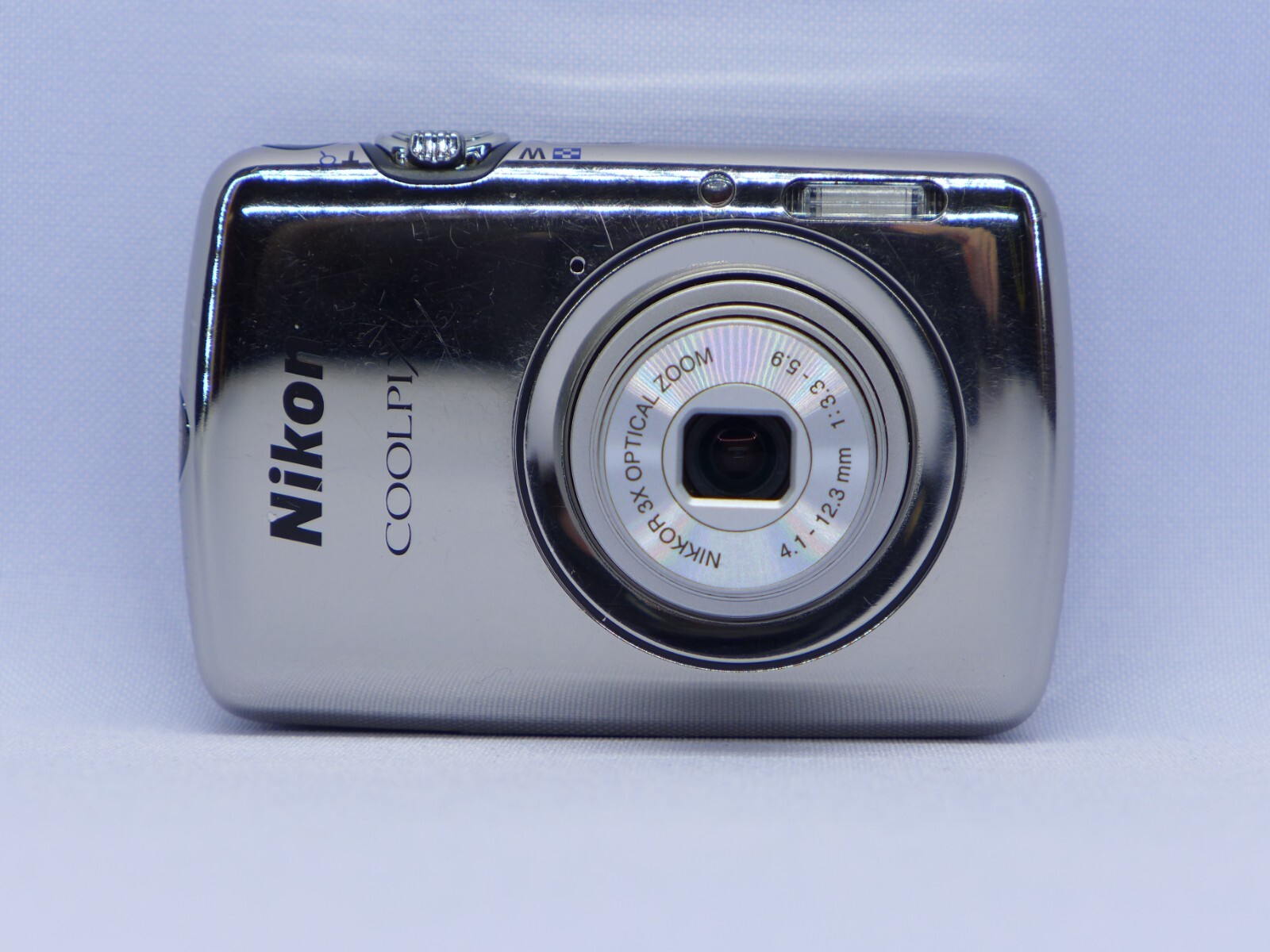 Nikon COOLPIX S01 10.1MP Digital Camera - Mirror silver for sale