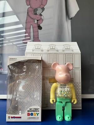 bearbrick 400% my first baby 2007 medicom toy