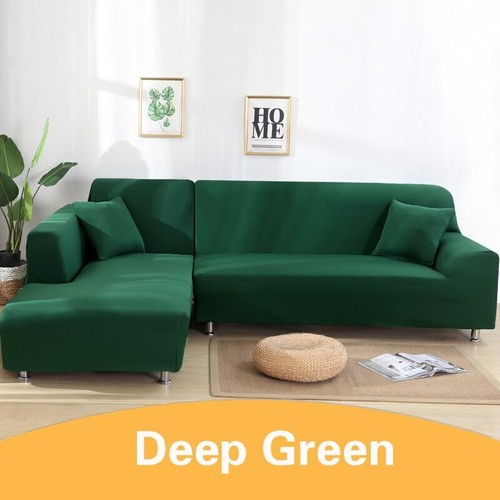 Elastic Stretch Sofa Cover Couch Cover Universal Living Room Sectional Slipcover - Picture 23 of 29