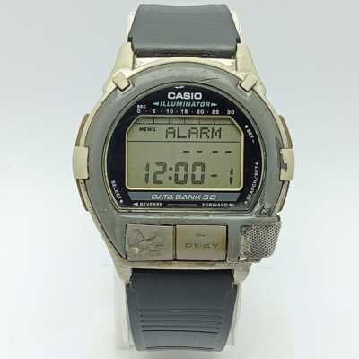 時計 CASIO DATA BANK easy rec DB-V300 Vintage 1998 Casio Db-v300 Digital Rec Data Bank 30 Watch Module