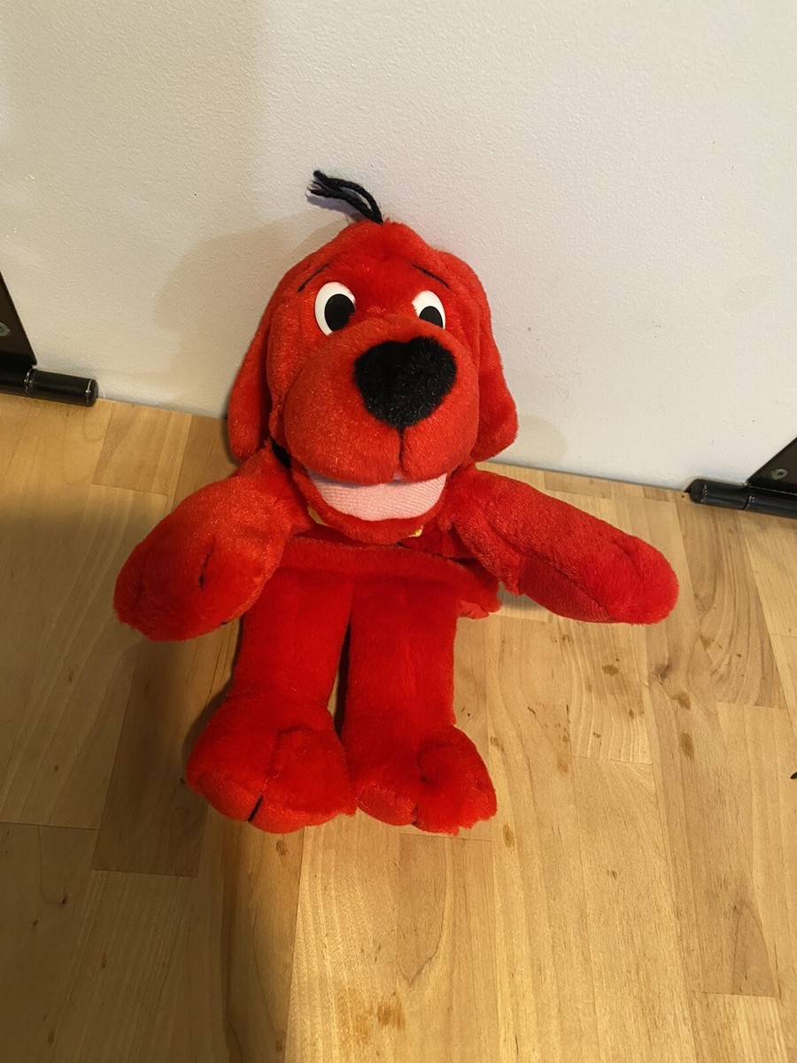 Vintage Clifford the Big Red Dog Singing Hand Puppet - Scholastic