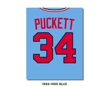 KIRBY PUCKETT Photo Picture Art BASEBALL Poster Print - 8x10 11x14 or 16x20 (W)