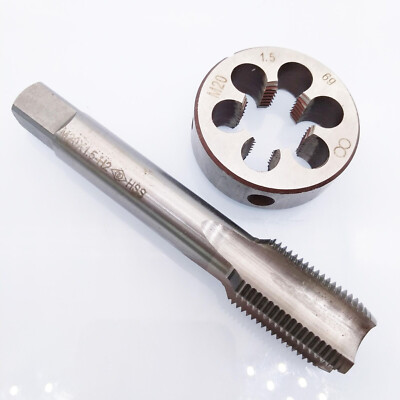 Tap & Die Set HSS M20 x 1.5mm Tap & M20 x 1.5mm Die Metric Thread Right Hand