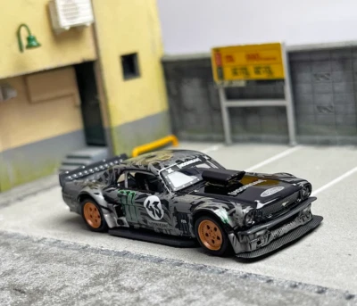 SW 1:64 1965 MUSTANG Hoonicorn RTR LA Sports Model Diecast