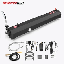 8 Gallon PVC Water Tank W/ Temperature Road Camping Shower For Pick-up Truck