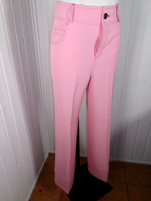 Pantalon Habillé Femme Marron - Taille Basse - Taille XS (34/36) - Neuf Sans étiquettes