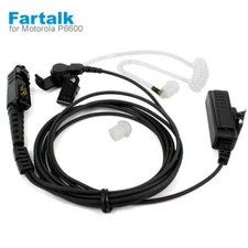 PPT Headset Earpiece For Motorola Xir P6600 P6620 XPR3300 XPR3500 MTP3250 Radio