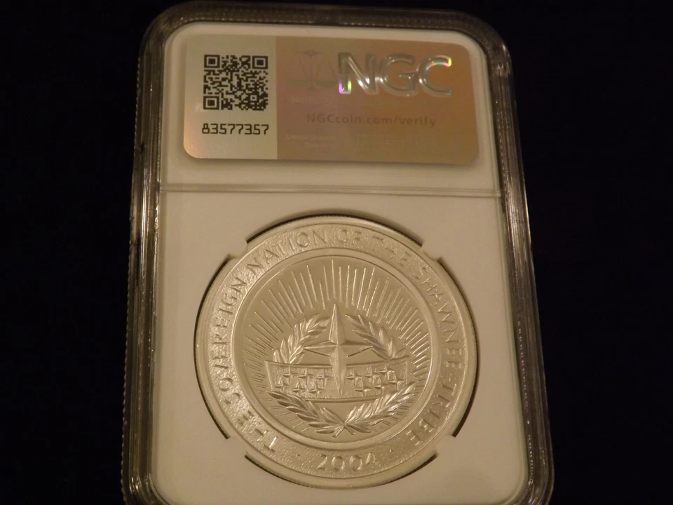 2004        SHAWNE NATION      Jefferson Expedition         NGC  PF  70 - Image 2 of 2