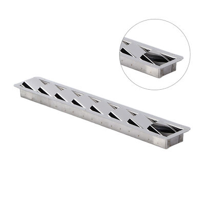 Marine Lüftungsgitter Oblong 8 Slots Gitter Abdeckung Boot Shutters Blind Louvre