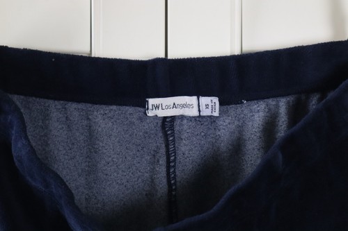 JOHNNY WAS JW Los Angles JWLA $128 Leona Velour Velvet Jogger Pants Size XS - 第 3/5 張圖片