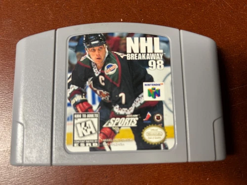 NHL Breakaway 98  Hockey 1998 - Authentic N64 Nintendo 64 Game - Tested