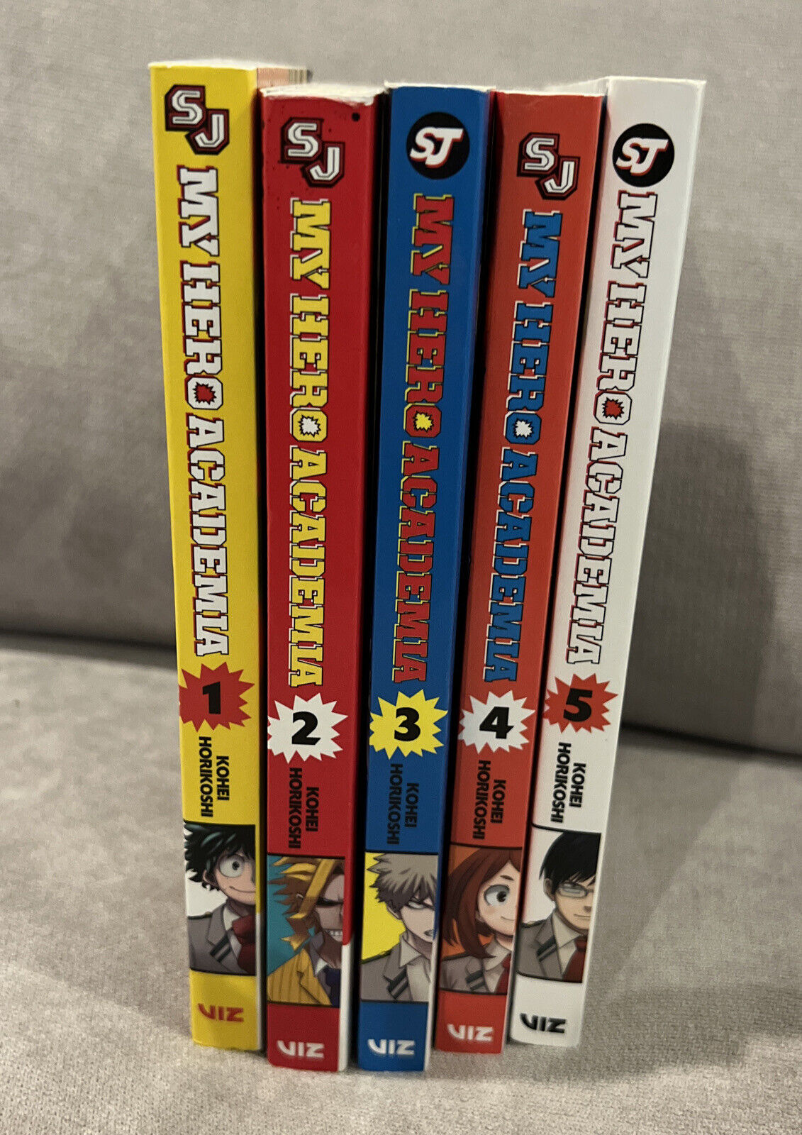 My Hero Academia Volume 1-5 Collection 5 Books Set (Series 1)