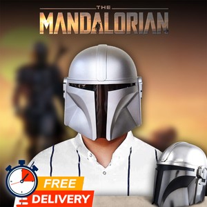 The Mandalorian Helmet Star Wars Cosplay Costume Hard PVC ...