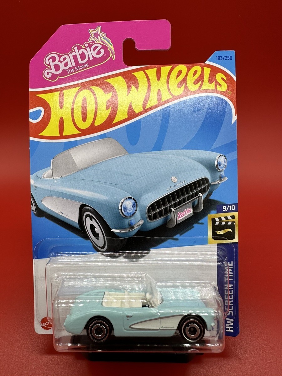 HOT WHEELS : [BARBIE] 1956 CORVETTE (HW SCREEN TIME) | eBay