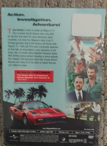 Magnum P.I. - The Complete Fourth Season (DVD, 2006) - Picture 3 of 4