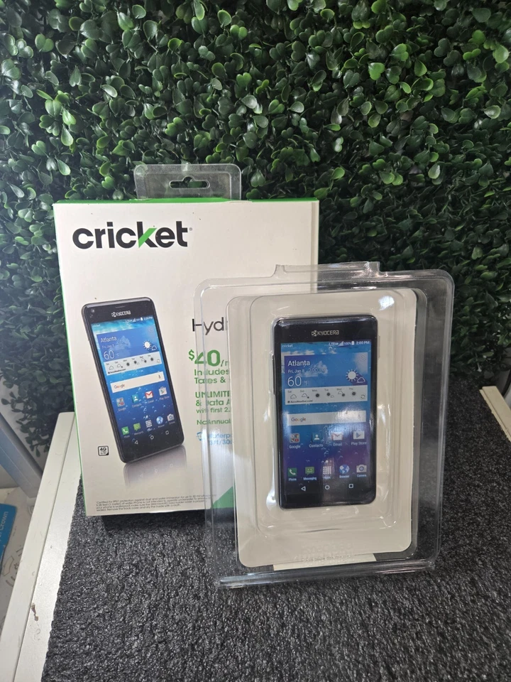 Kyocera Hydro View 4G LTE – 8GB – Black – Brand New – Cricket Wireless Locked - Image 2 of 4