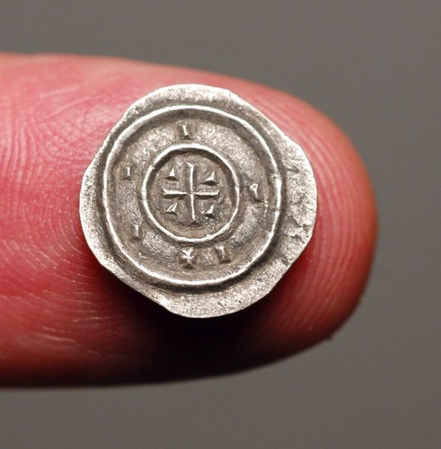 M40-65 HUNGRÍA Bela II "el Ciego" (1131-1142AD), Denario de Plata - Imagen 2 de 2