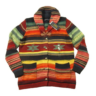 aztec shawl cardigan