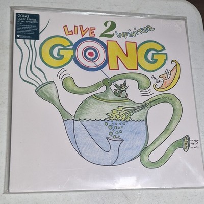 Gong Live to Infinitea On Tour Spring 2000 Double LP Kscope Progressive Rock