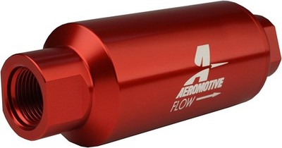 NEW Aeromotive 12335 40 micron high flow Fuel filter 2''OD AN10 ORB Ports