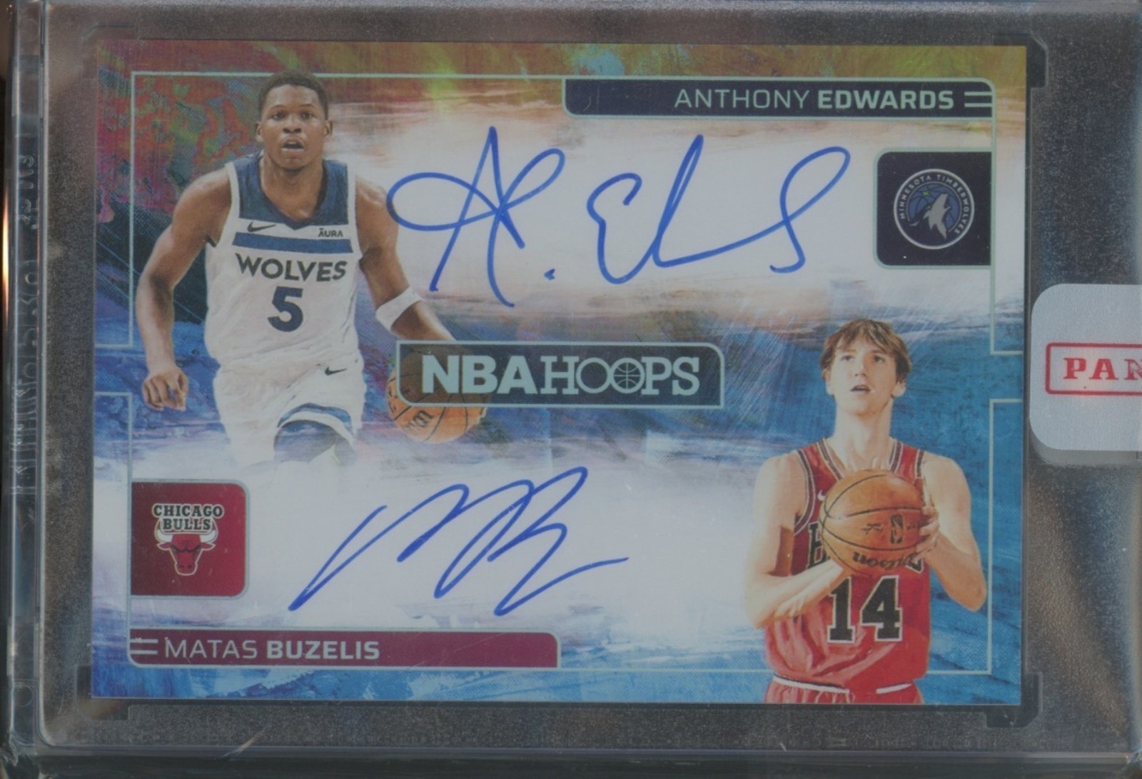 2024-25 Panini Hoops Basketball Edwards Buzelis #HAD-AMB Dual Art Signatures