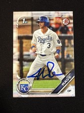 2019 Bowman Draft John Rave Signed 1st Bowman Card BD-144 Royals Autograph Auto