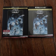 Star Wars: Episode V: the Empire Strikes Back 1980 4K  BluRay w/Slipcover