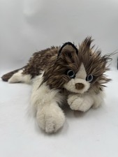 Folkmanis Ragdoll Cat Full Body Puppet 24 Brown White Realistic Kitty