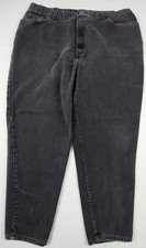 VTG Y2K 2000s Levis 550 Jeans Womens Size 24W Black Denim Relaxed Made In USA