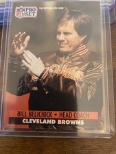 1991 Pro Set - Bill Belichick #126 (RC)