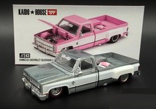 Chase! Kaido House 1:64 Chevrolet Silverado Dually Vintage Spec V2 Pink KHMG243