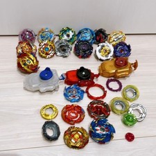 Bulk Sale Beyblade Burst Large Set with Launcher and Takara Tomy Collectible 15