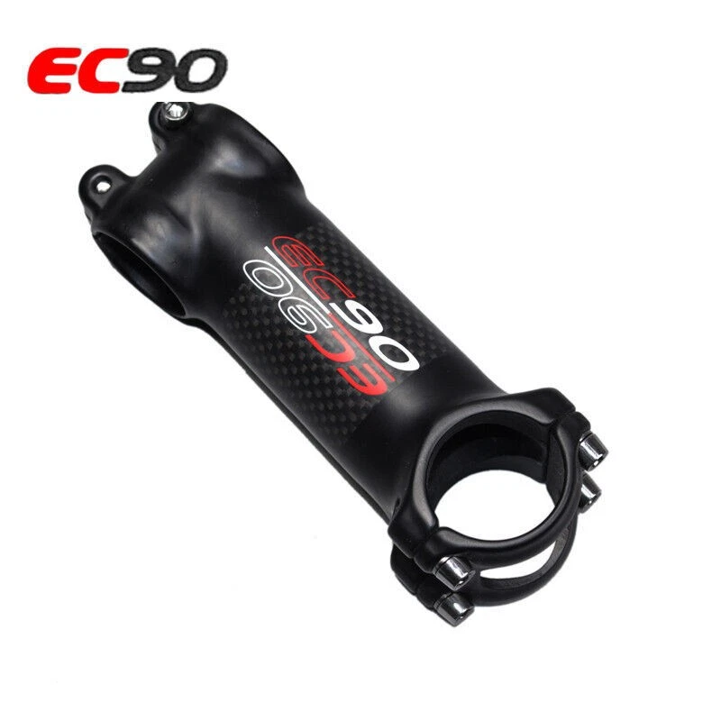 EC90 Full Carbon Fiber Bicycle Stem Road Bike 6/17° Stems Riser Rod 31.8-28.6mm - Image 4 of 4