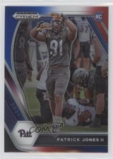 2021 Panini Prizm Draft Picks Red White & Blue Patrick Jones II #130 Rookie RC