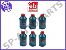 6x 1Liter Hydraulic System Fluid Abc suspension Power Steering for Mercedes Febi