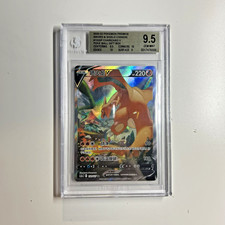 Pokemon Card Charizard V 132/127 Poke Ball Gift Box CHN cinese BGS 9.5 9 10