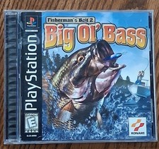 Fisherman's Bait 2: Big Ol' Bass Sony PlayStation 1 PS1