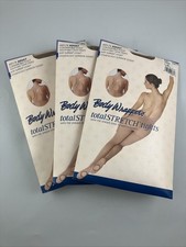 Lot Of 3 Body Wrappers A91 Dark Nude Convertible Foot Body Tight Adult XL/L