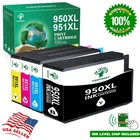 4PK 950XL 951XL Ink Cartridge Compatible For HP OfficeJetPro 8610 8620 8100 8630
