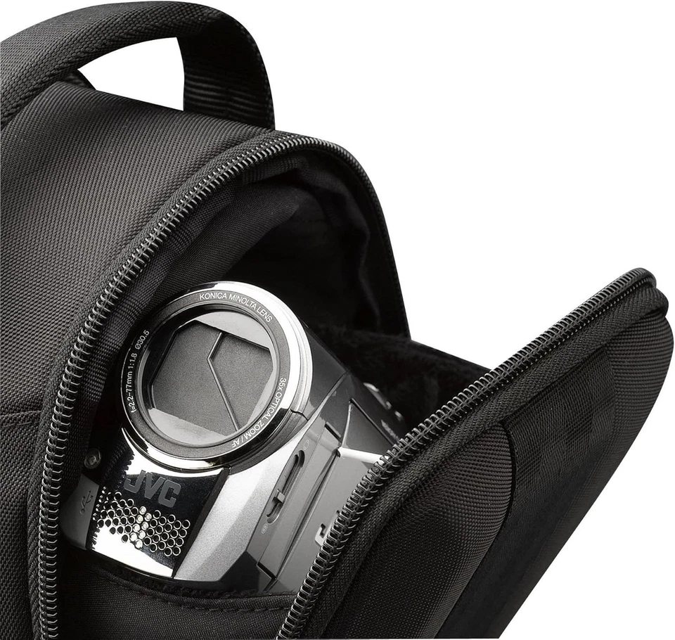 Case Logic QPB-203 EVA Molded Camcorder Camera Kit Bag (Black) - Image 2 of 4