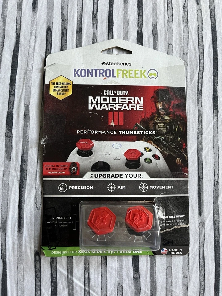 Kontrol Freek MW3 COD Performance Thumbsticks Xbox Red Damaged Package NEW - Image 4 of 4