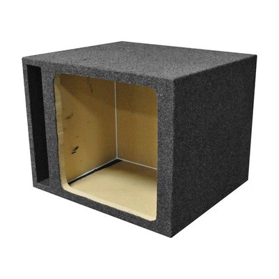 Qpower Single Square 15´´ Slot Ported Empty Woofer Enclosure