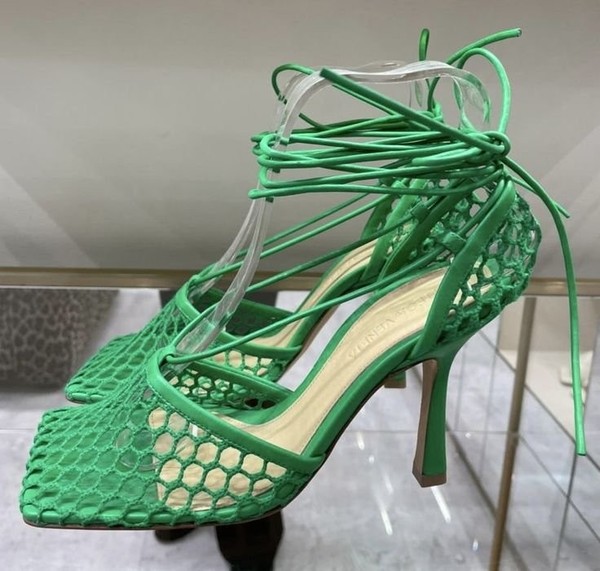 Women Bottega Veneta Heels Green 37