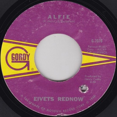 Stevie Wonder - Alfie / More Than A Dream - 7'', Styrene, Mon - Very Good Plus (V