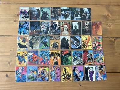 Vintage SkyBox 1994/95 DC Universe Master Series unvollständiges Trading Card Set