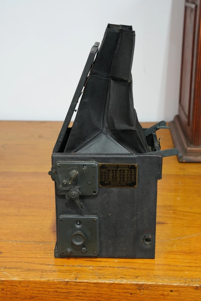 Cámara antigua vintage Graflex serie B apertura cortina anastigmat F-4.5 PIEZAS Foto 4 de 4