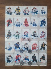 2021-22 Upper Deck Credentials Hockey Complete Base Set (50 Cards).