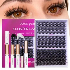 Lash Clusters 320PCS 11-20mm Lash Extension Kit 30D+40D+60D Eyelash Extension Ki