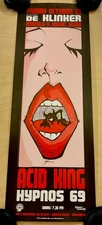 Malleus 2005 Acid King & Hypnos 69 - Leuven Lithograph Belgium Concert Poster