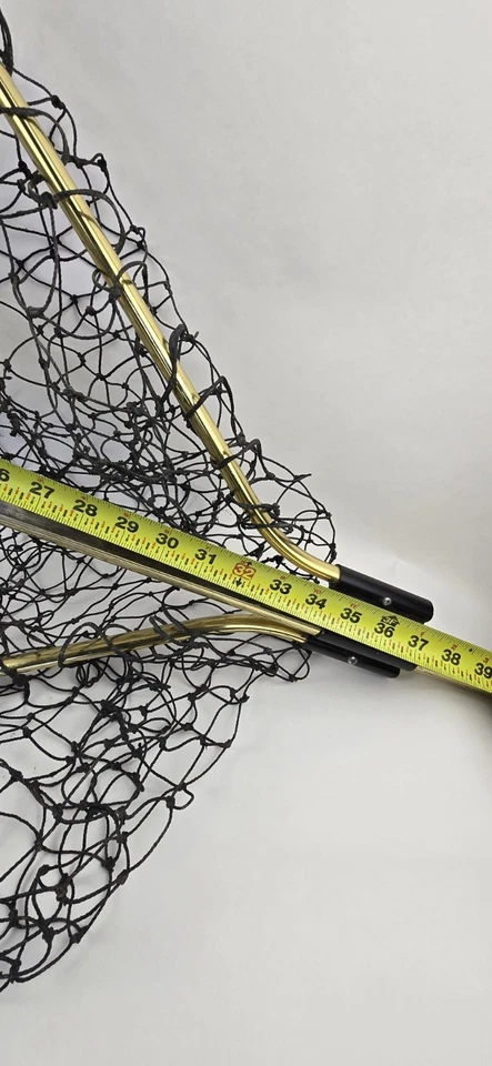 Red de aterrizaje frágil Power Catch grado profesional 32x24 83 pulgadas mango de aluminio Foto 4 de 4